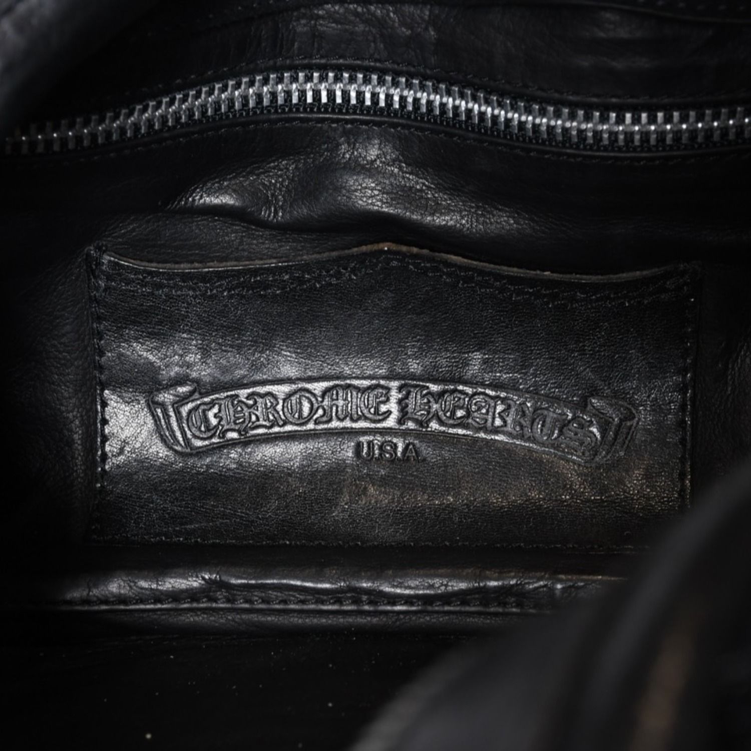 CHROME HEARTS クロムハーツ MONICA BAG モニカ レザーハンドバッグ 