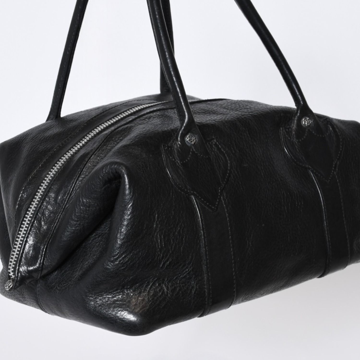 CHROME HEARTS クロムハーツ MONICA BAG モニカ レザーハンドバッグ