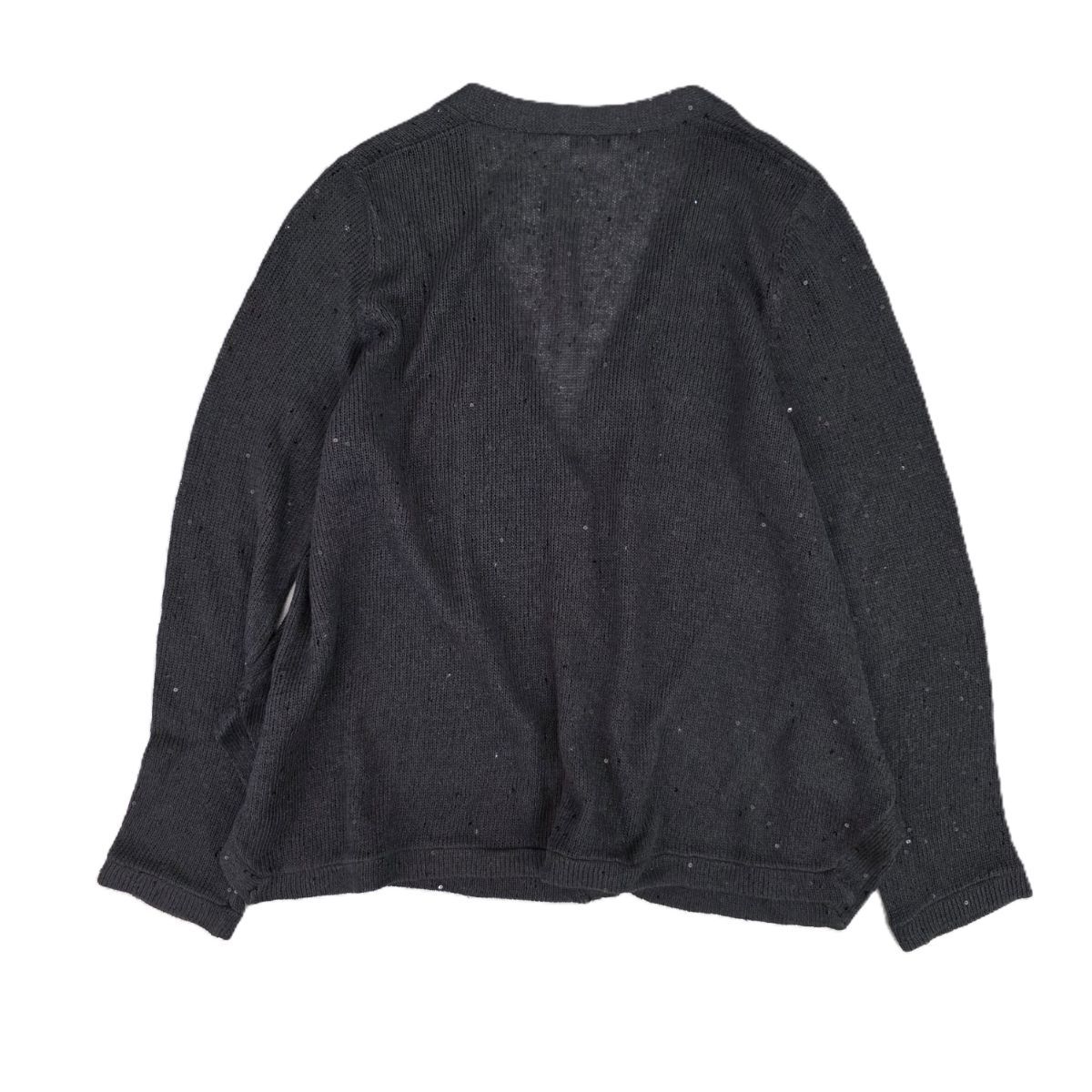 Brunello Cucinelli ブルネロクチネリ リネン シルク スパンコール