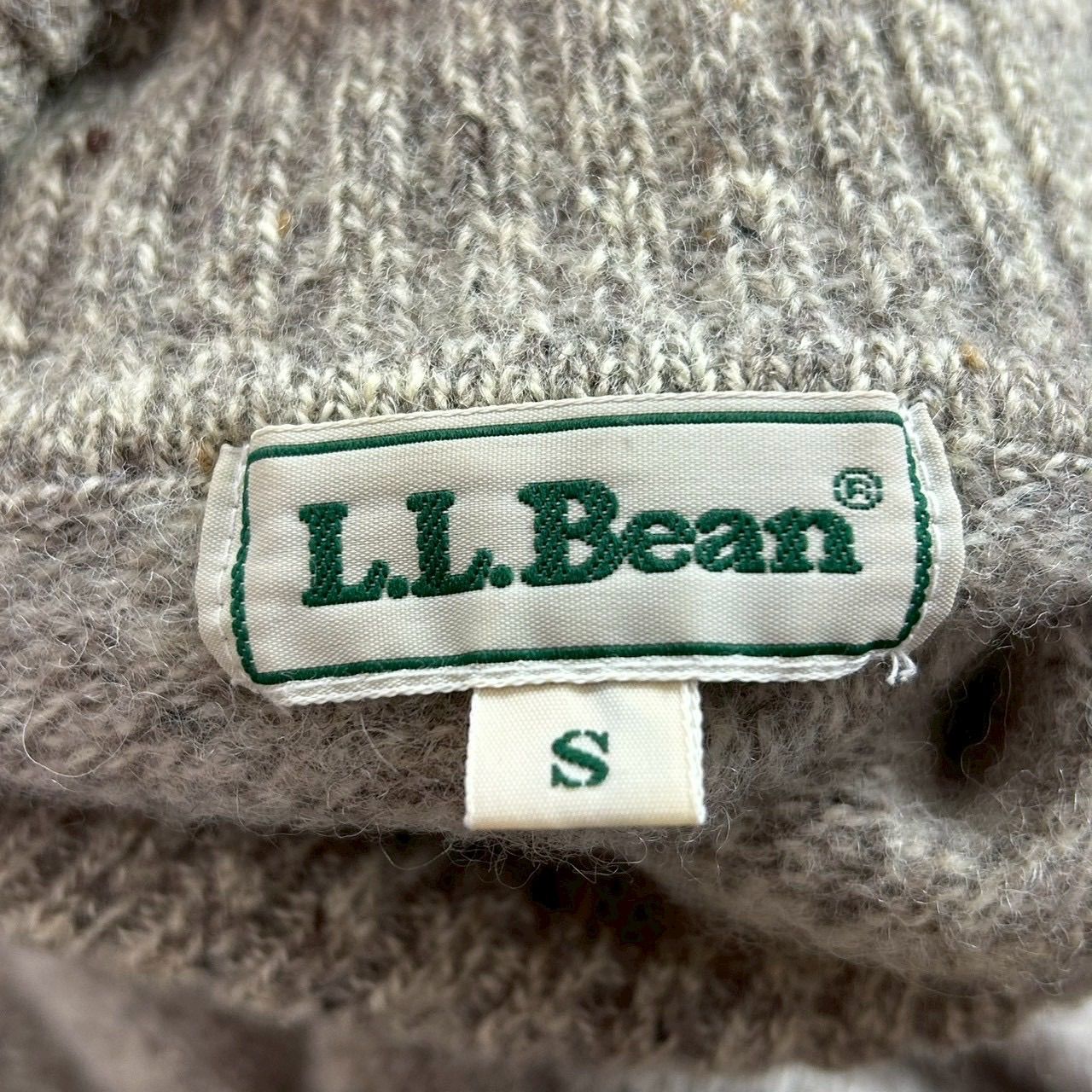 80s 90s Vintage L.L.Bean L/S Wool Sweater エルエルビーン 長袖 