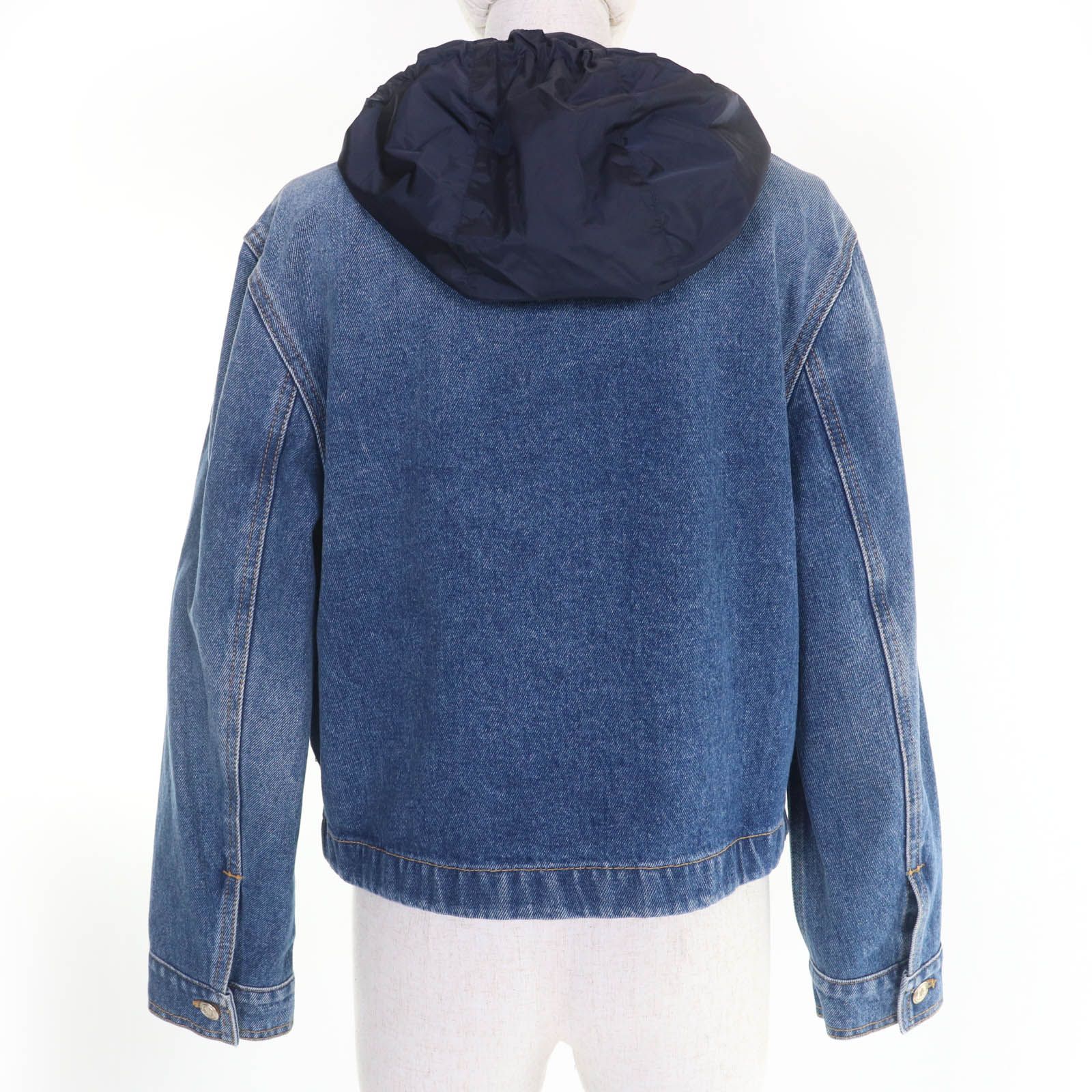 極美品☆MONCLER モンクレール 24SS LAMPUSA コットン100％ ロゴボタン 