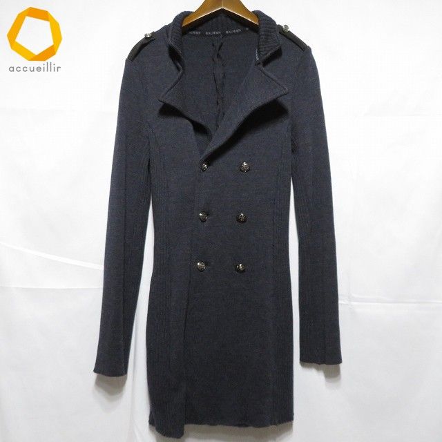 BALMAINニットコート ニット ウール BALMAIN(バルマン) Pierre balmain