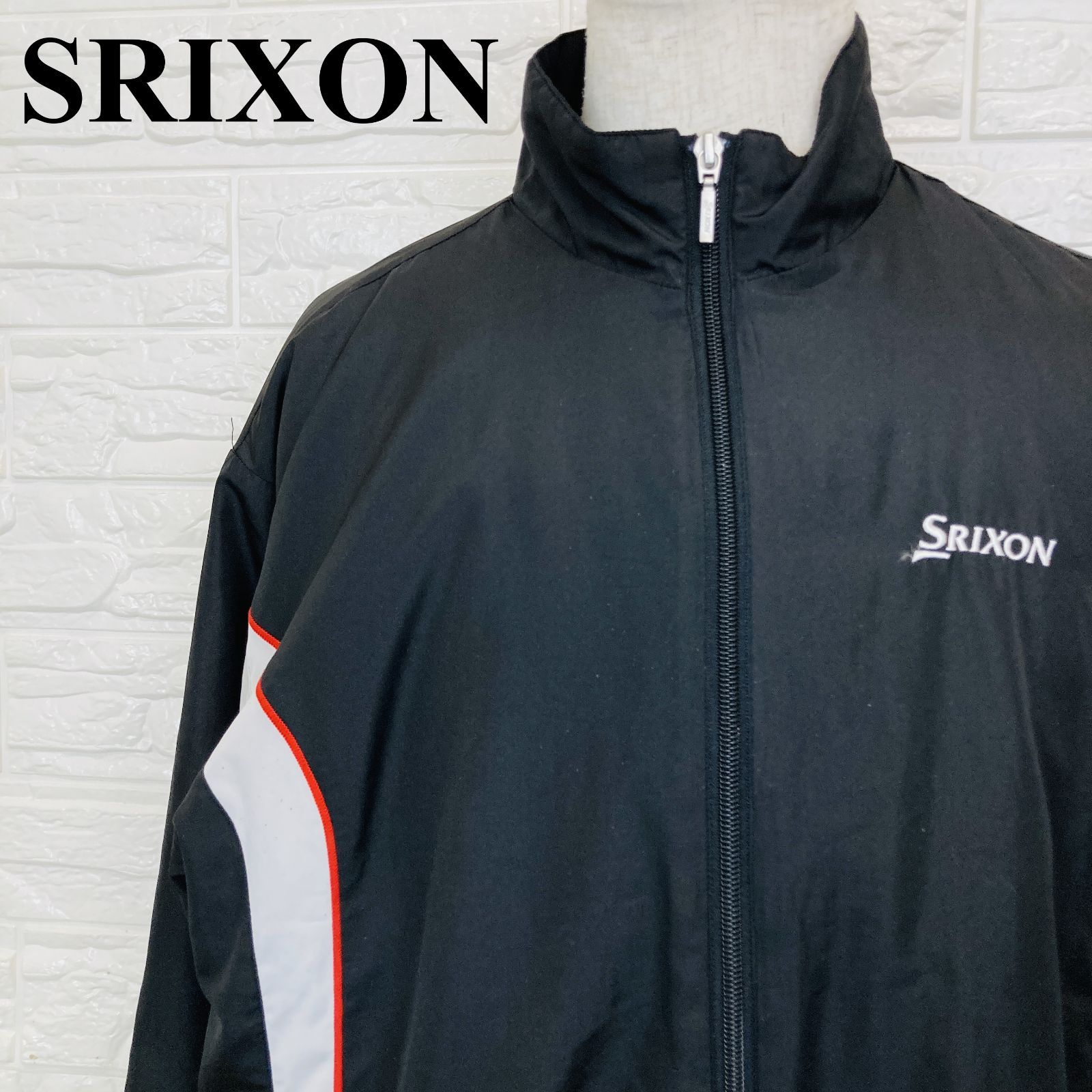 SRIXON スリクソン ナイロンジャケット ウィンドブレーカー 黒 M 0214K