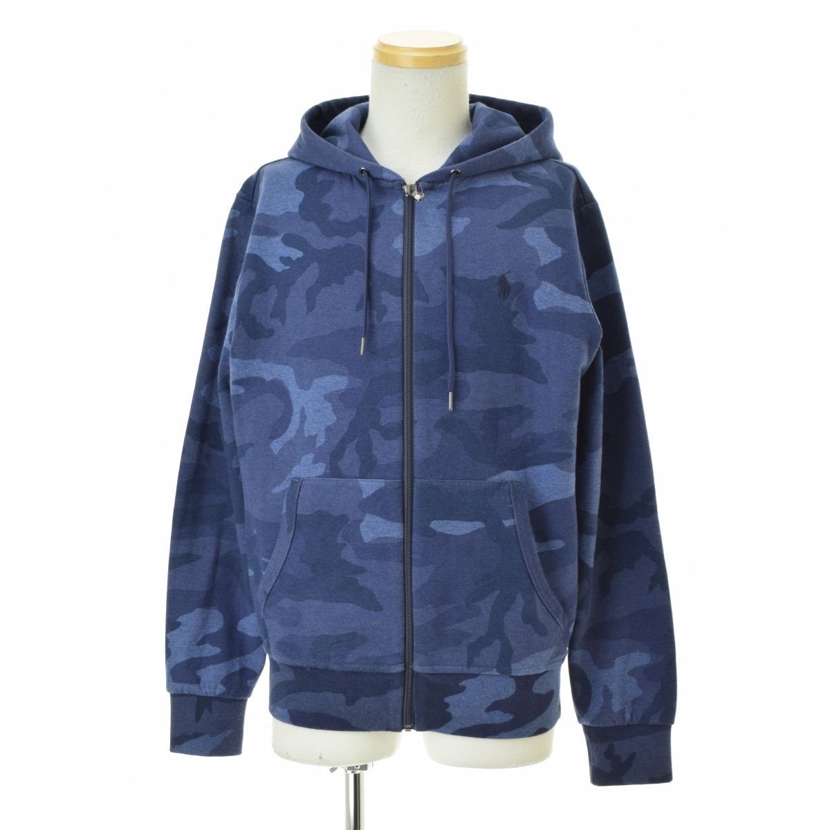 POLORALPHLAUREN】カモフラージュジップアップパーカー - メルカリ