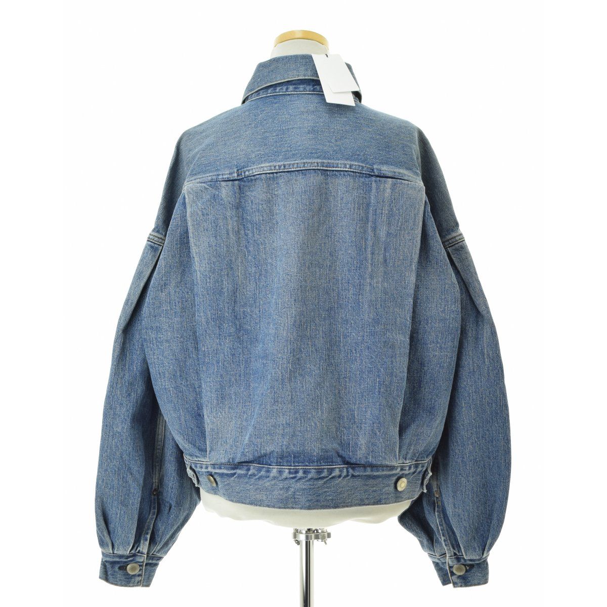 HYKE】25FW 17560 BALLOON SLEEVE DENIM JACKET TYPE 2 BIG FITデニム 