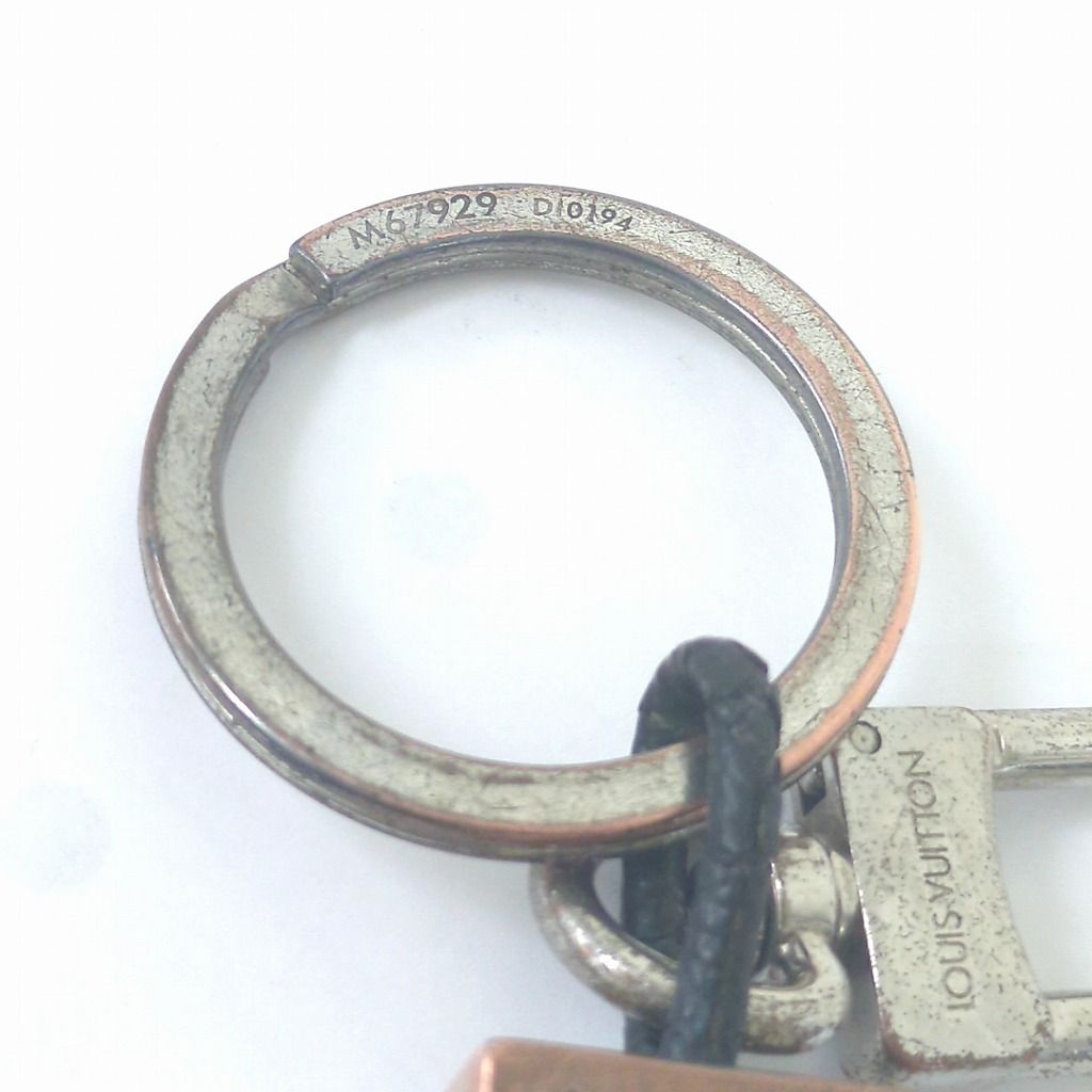 ルイ ヴィトン ダミエ ダイス キーホルダー キーリング メタル