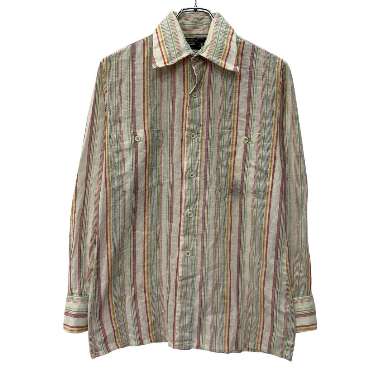 70s JC Penney オンブレチェック長袖シャツ L - メルカリ