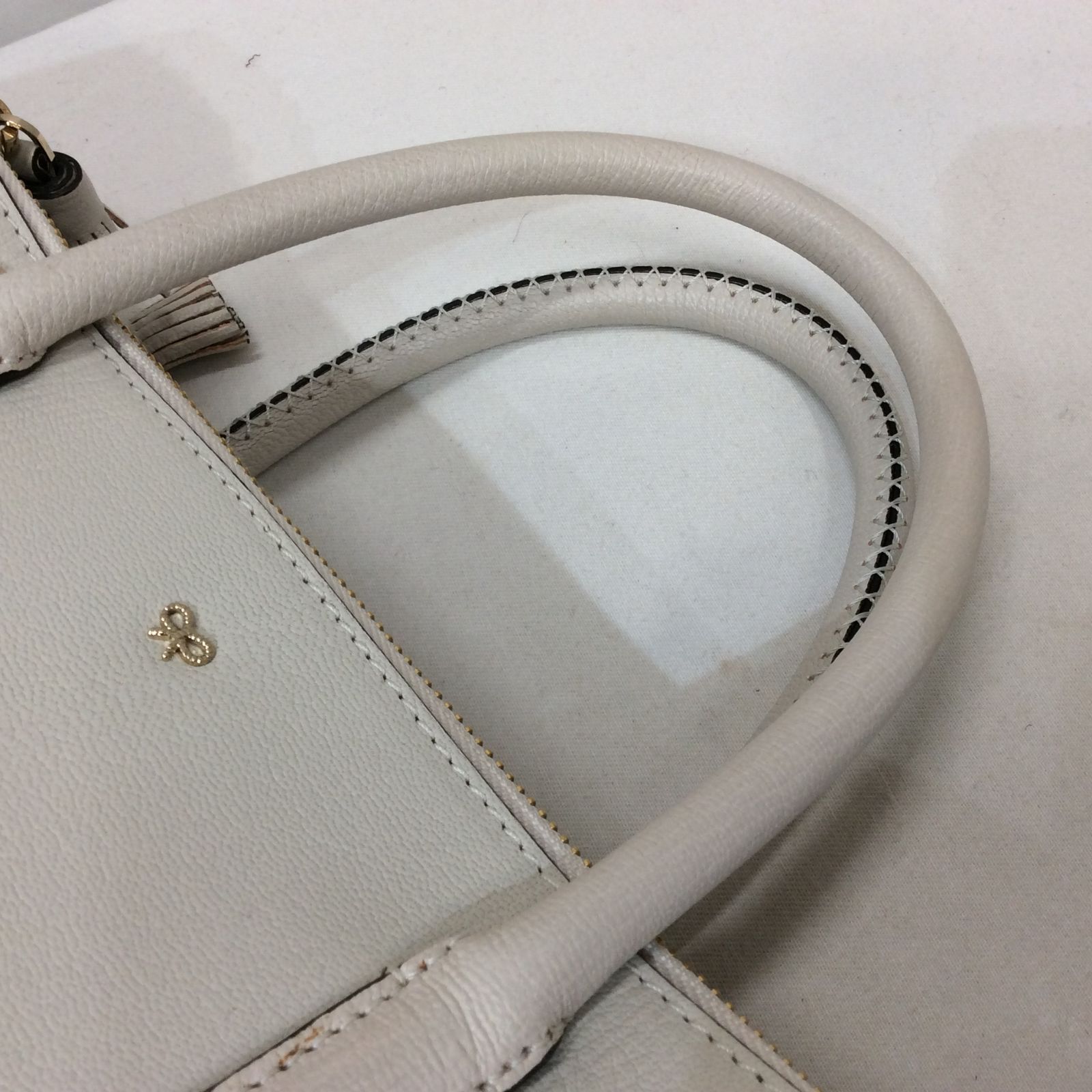 美品☆ANYA HINDMARCH アニヤハインドマーチ イーブリー スマイル 2WAY 