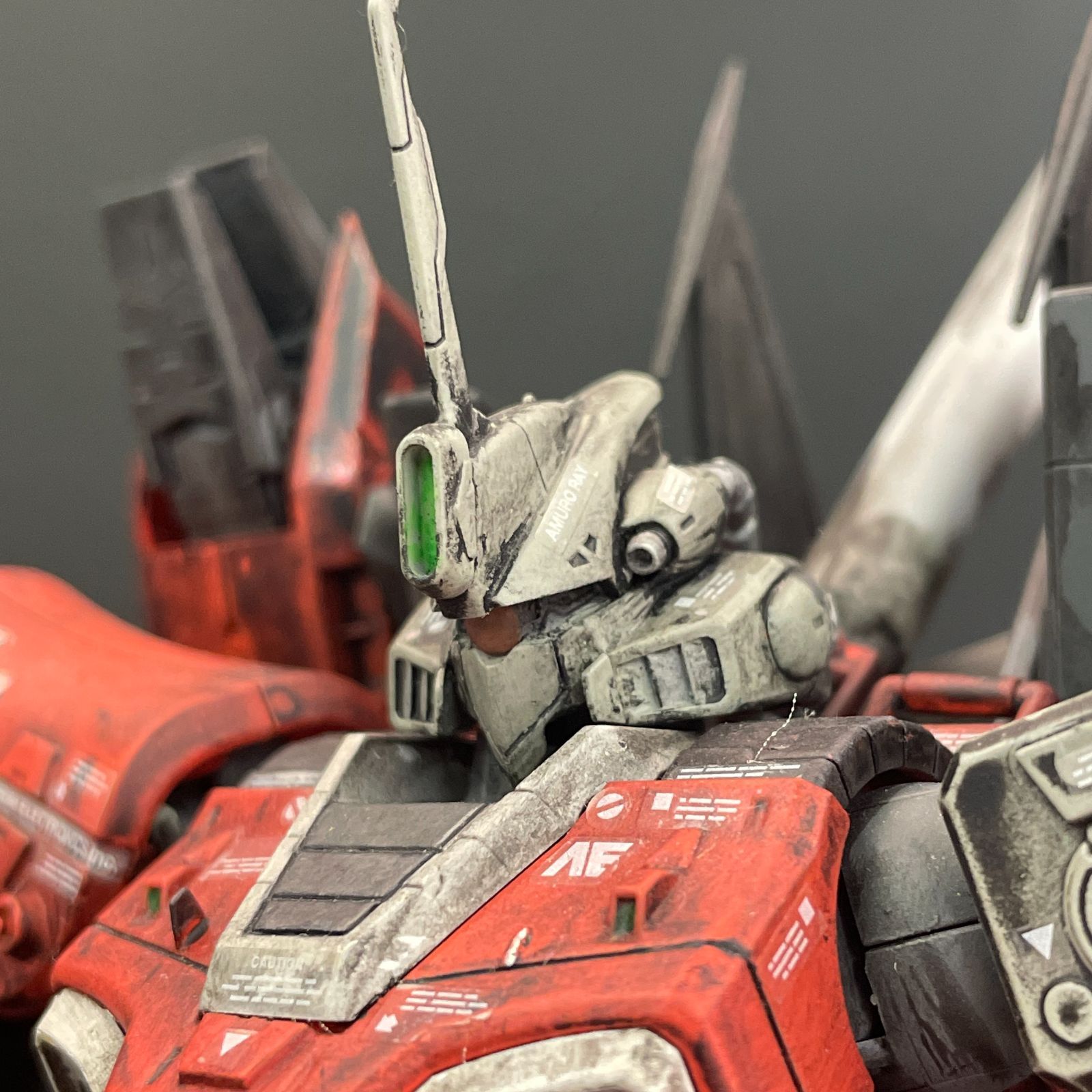ガンプラ【ジャンク品/汚れ、ほこりひどい】 RE/100 ディジェ、改造
