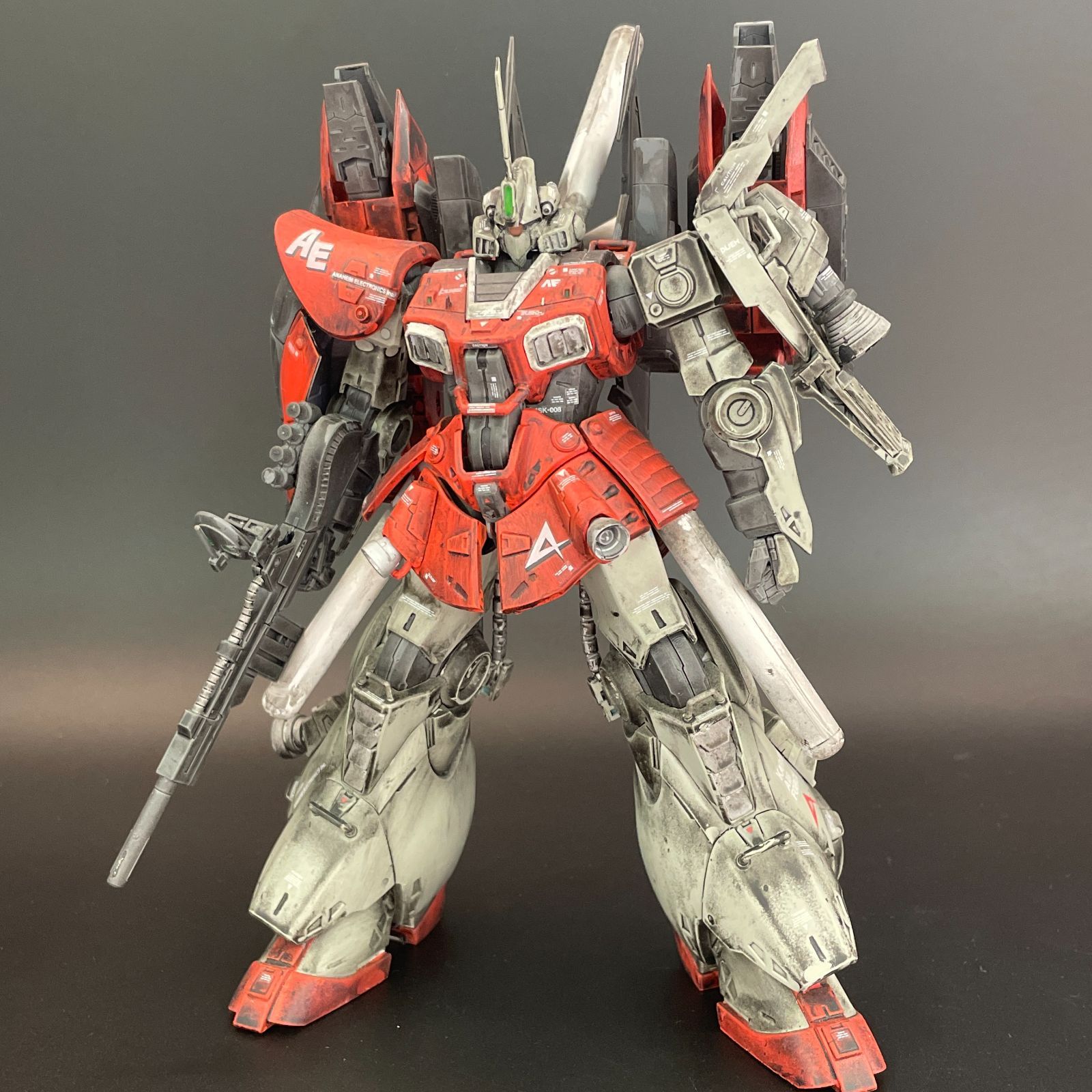 ガンプラ【ジャンク品/汚れ、ほこりひどい】 RE/100 ディジェ、改造
