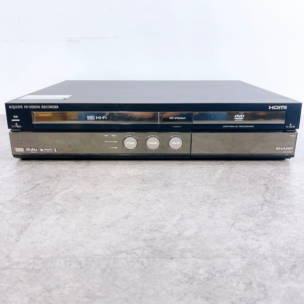 vhs dvd 一体型 レコーダー ビデオデッキ SHARP 250GB HDD搭載ビデオ 