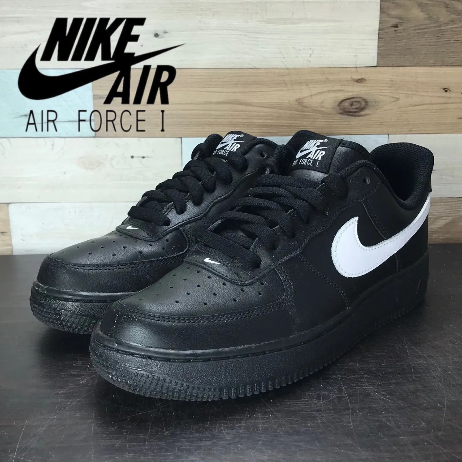 NIKE AIR FORCE 1 07 ナイキ エア フォース 1 07ブラック 黒 ホワイト 