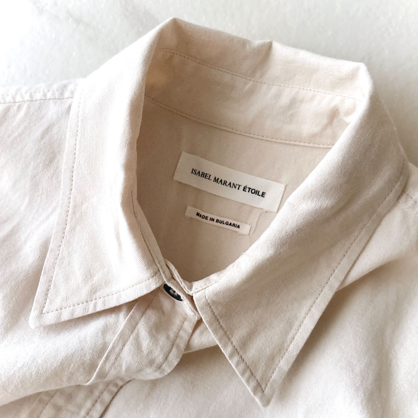 美品 Isabel Marant Etoile イザベルマランエトワール コットンシャツ
