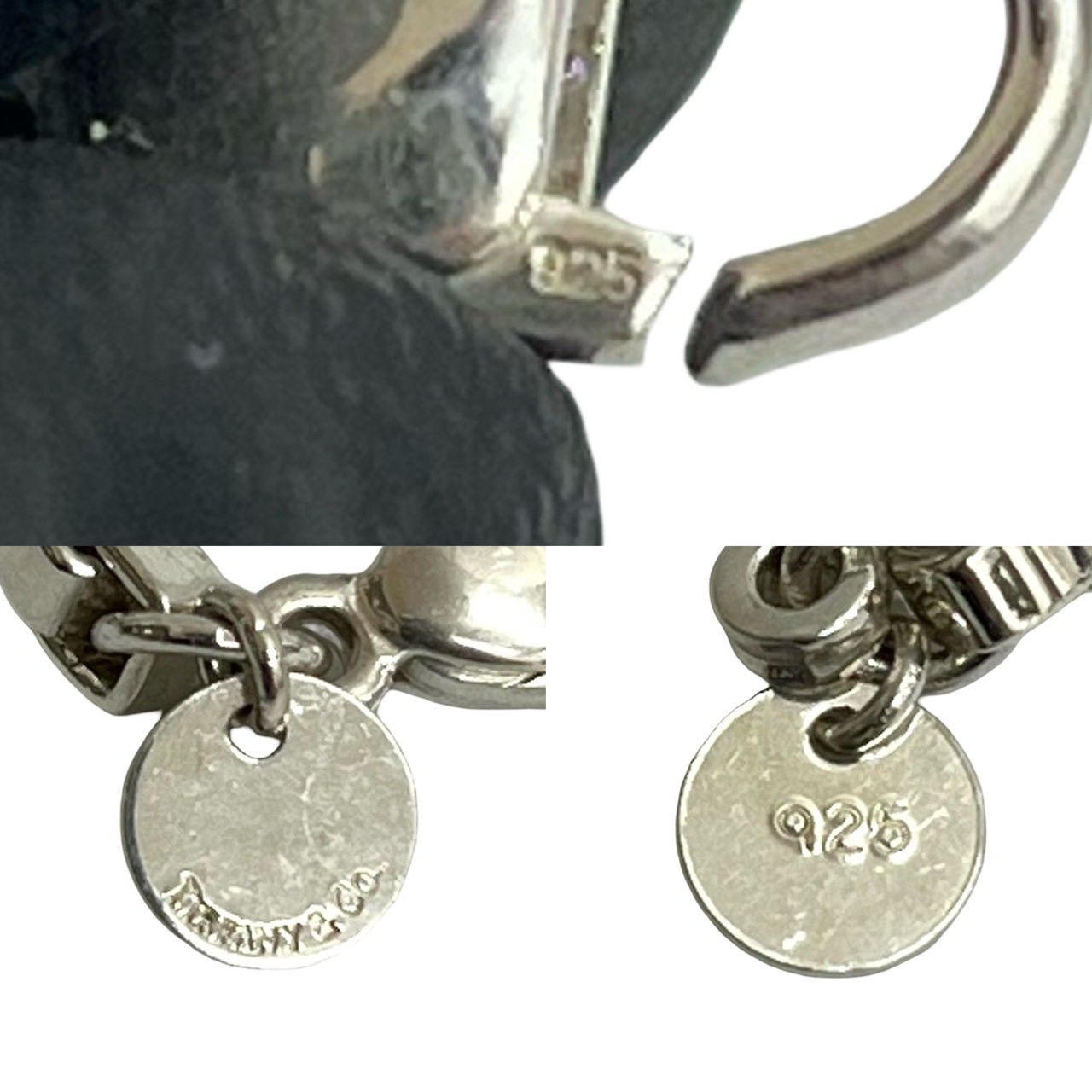 極 美品 TIFFANY&Co. ティファニー ベネチアン シルバー925 チェーン 