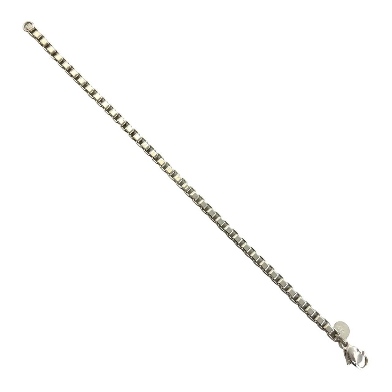 極 美品 TIFFANY&Co. ティファニー ベネチアン シルバー925 チェーン 