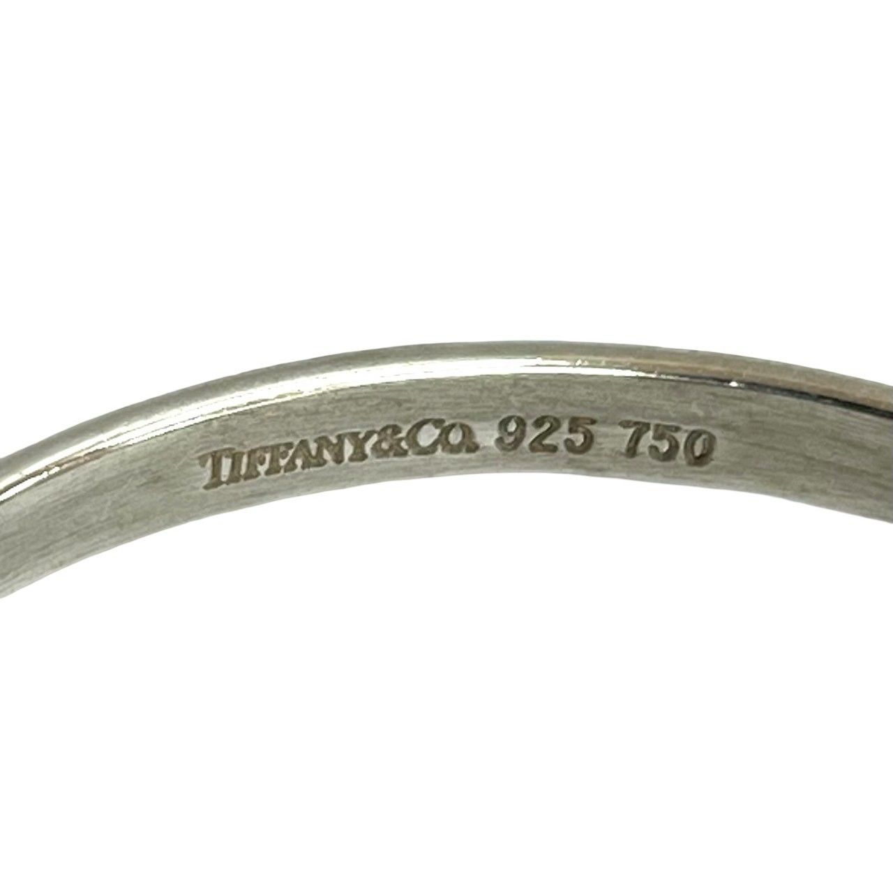 Tiffany\u0026Co. ティファニー コンビ リング 925⁄750 【72061】925 