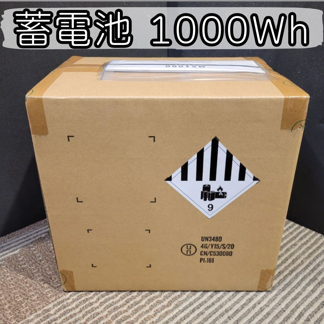 値上げアイテム！【新品未開封】蓄電池 Alpha-ESS MS1000 ポータブル 