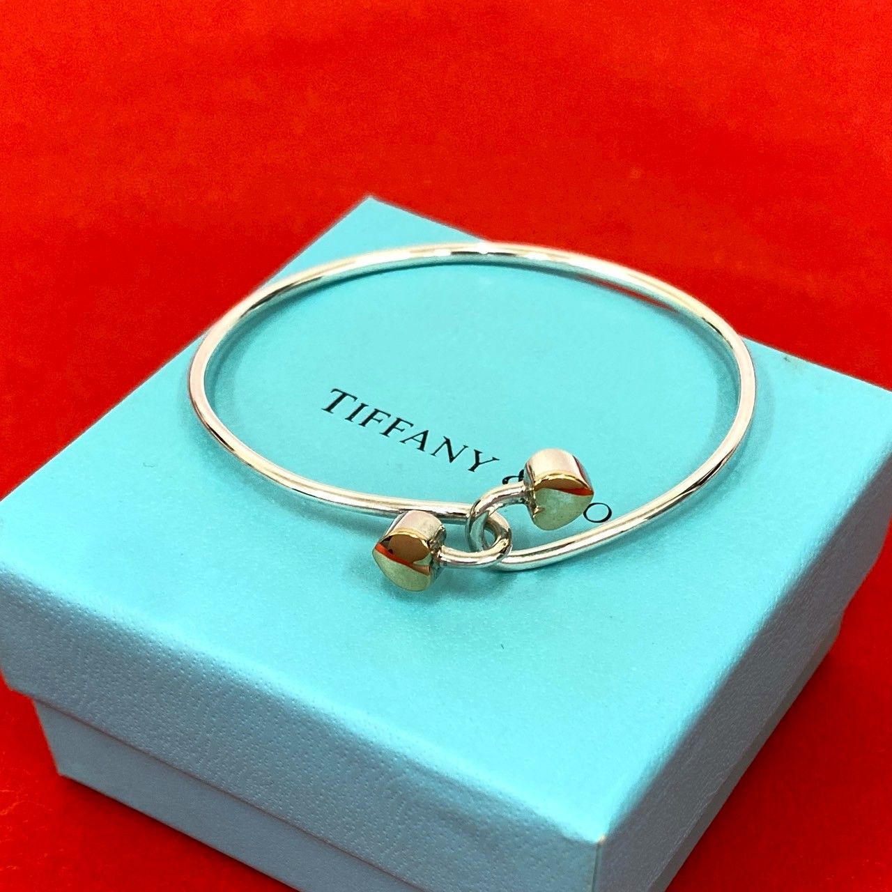 TIFFANY&CO. シルバー925 K18 ブレスレット ヴィンテージ