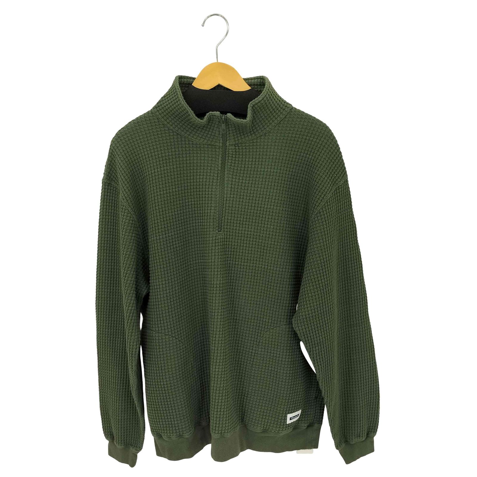 ラディアル RADIALL 2024AW BIG WAFFLE - HALF ZIP SWEATSHIRT ハーフ 