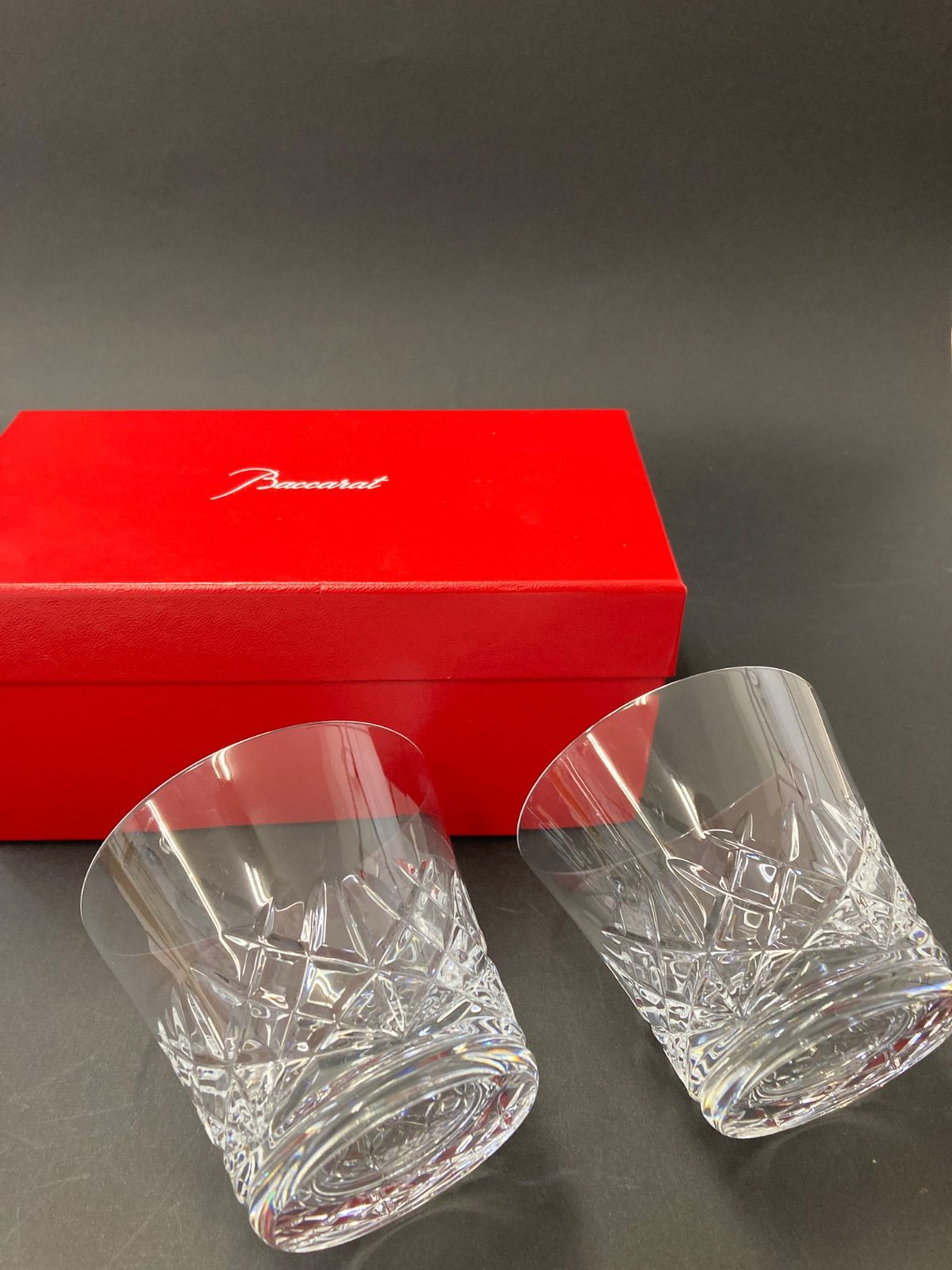 キッチン・食器 バカラ Baccarat アリア2025年 ロックグラス ペア