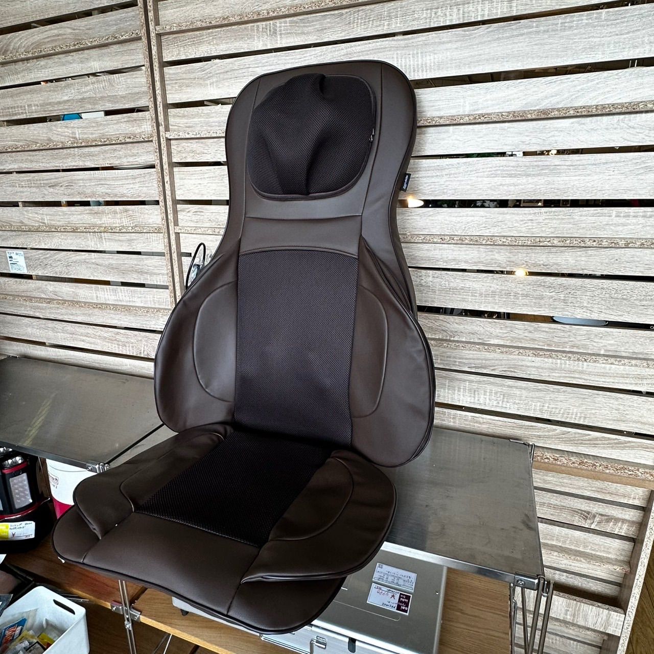 Mondiale massage seat pro MS2 ブラウン VERTEX ヴァルテックス