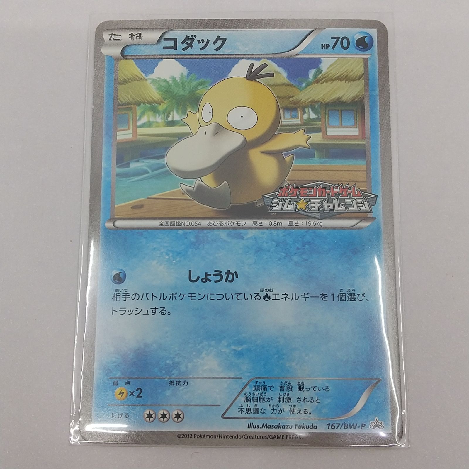 コダック ジムチャレンジ 167/BW-P 2026年最新】ポケモンカード