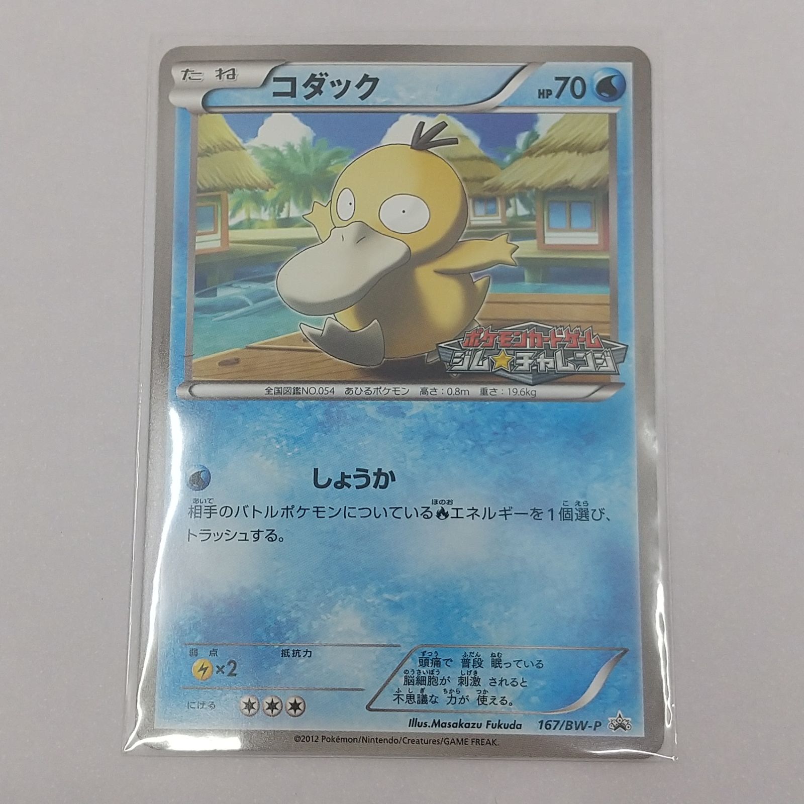 コダック PROMO BW-Pプロモカード 167⁄BW-P ジムチャレンジ Pokemon