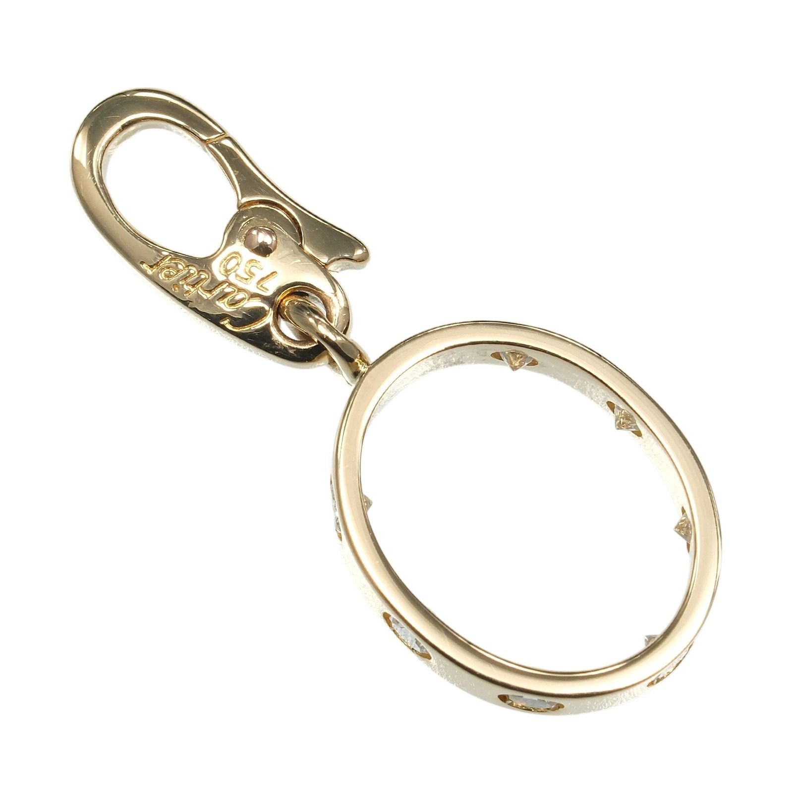 CARTIER】カルティエ ラブ チャーム K18イエローゴールド×ダイヤモンド