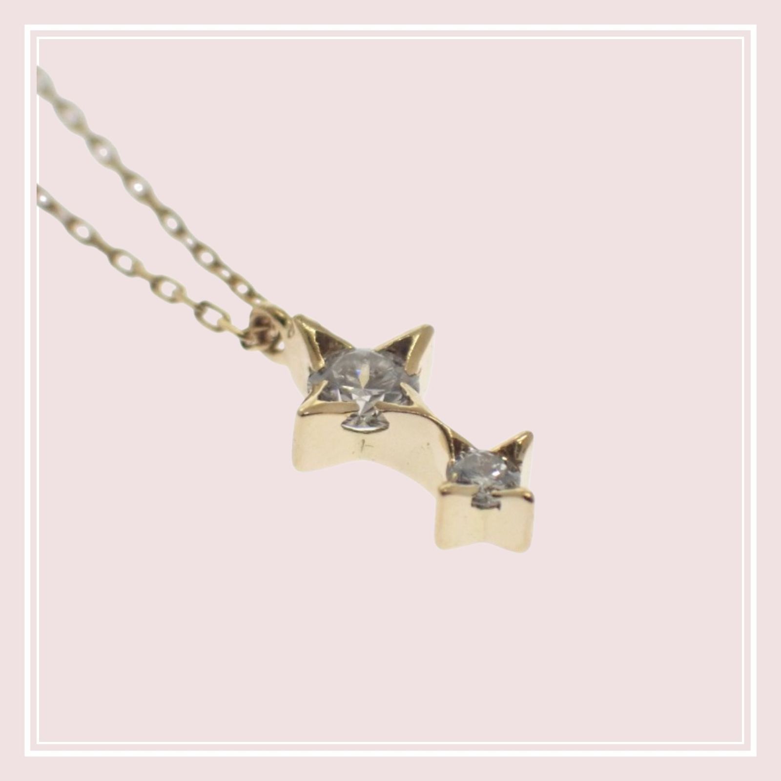 AHKAH】アーカー AHKAH アルビレオ ネックレス 18金 K18 イエロー 