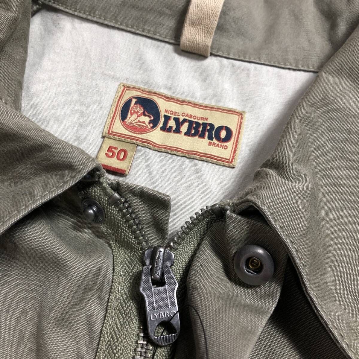 GQ4924◇Nigel Cabourn LYBRO : オールインワン◇50◇オリーブ系