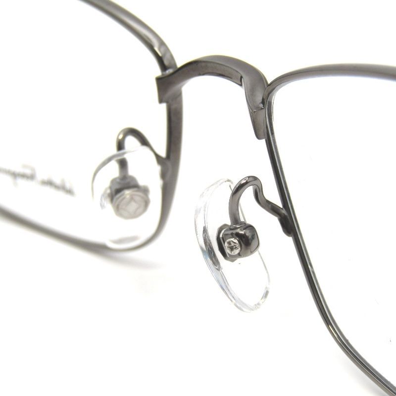 未使用 999.9 × FERRAGAMO フォーナインズ フェラガモ メガネフレーム SF9006 日本製 スクエア 035 シャイニーガンメタル 65009986 未使用 999.9 × FERRAGAMO フォーナインズ フェラガモ メガネフレーム