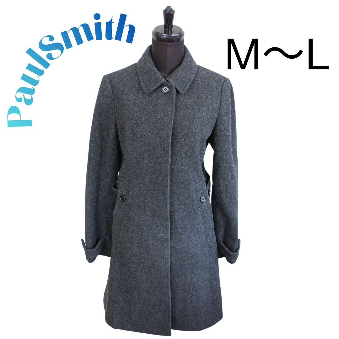 Paul Smith BLACK LABEL ウールコート グレー M〜L - メルカリ