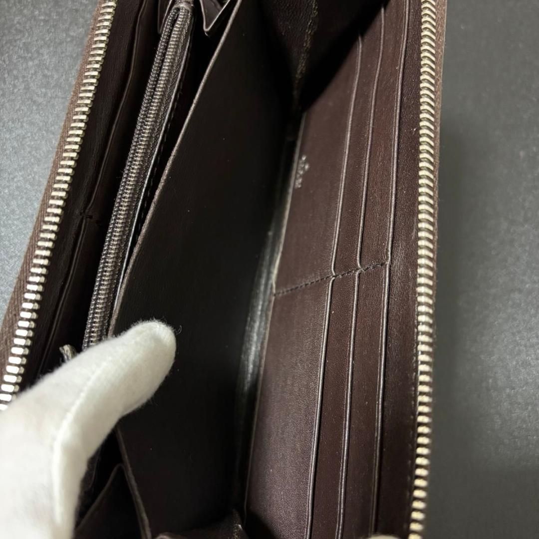 s64 GUCCI グッチ 長 財布 ジップ アラウンド ウォレット ラウンド