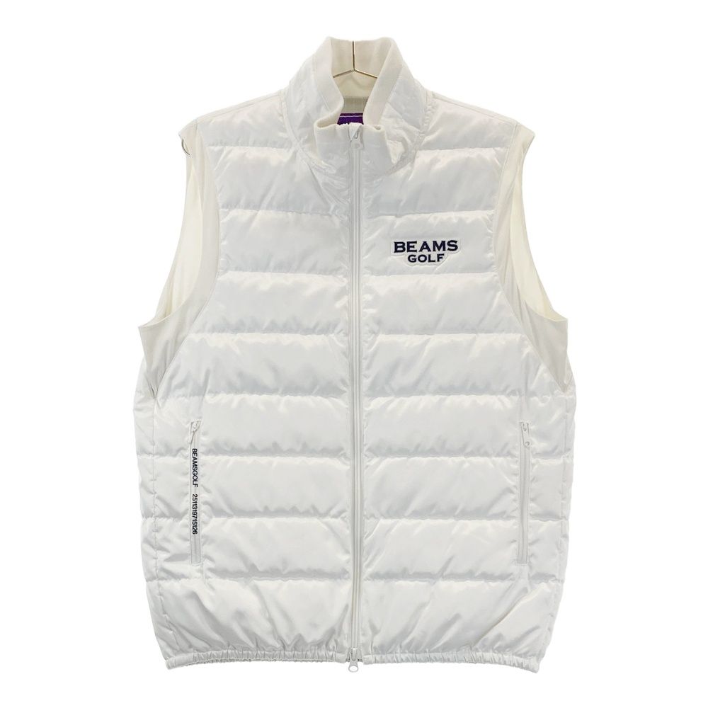 サイズ：XL BEAMS GOLF ビームスゴルフ 蓄熱ニットジャケット グレー系