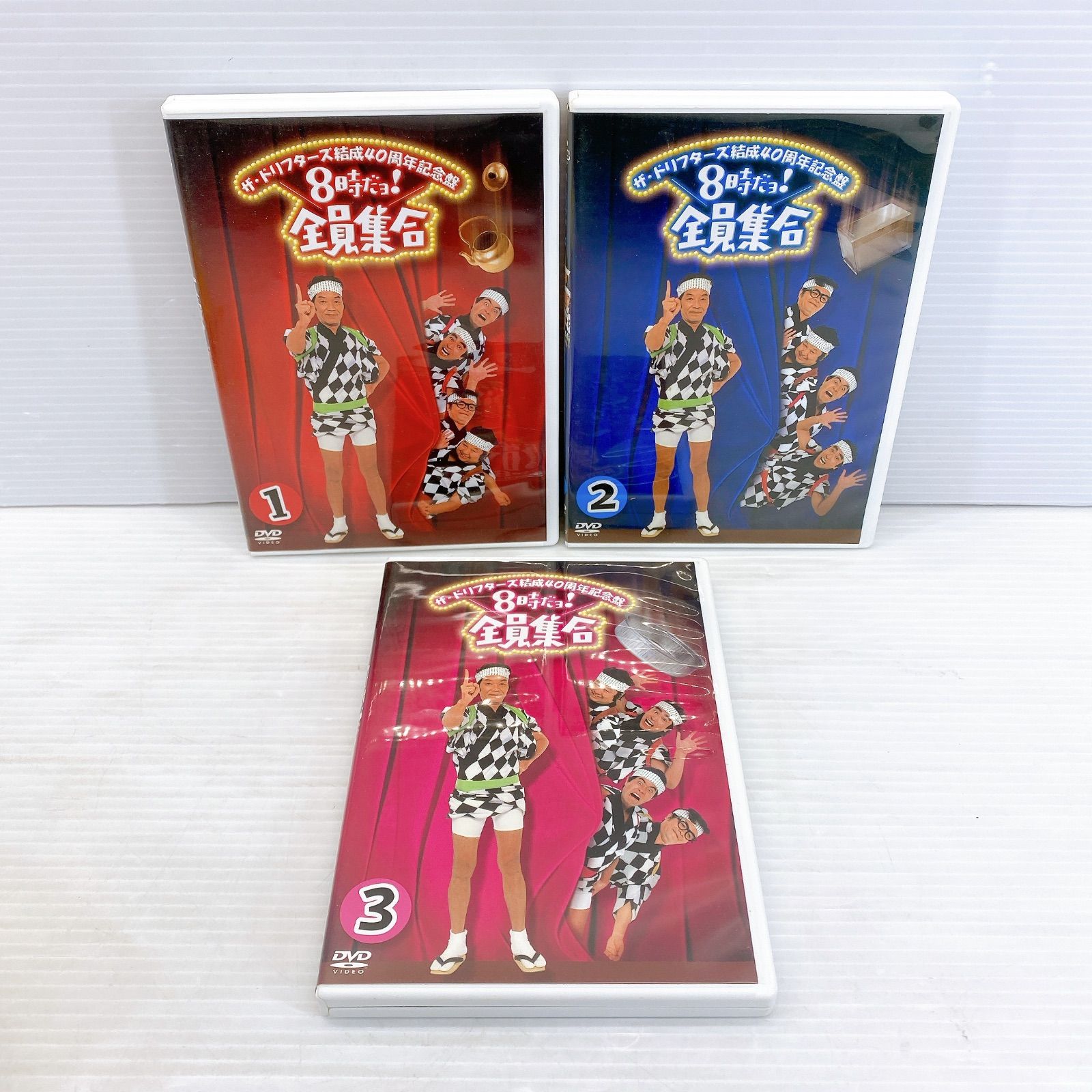 □ザ・ドリフターズ結成40周年記念盤 8時だョ!全員集合 DVD-BOX〈3枚組
