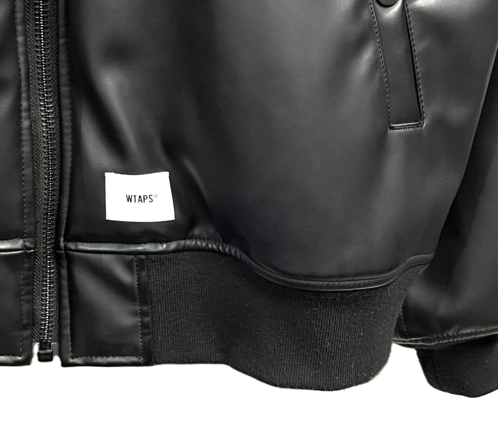 WTAPS｜ダブルタップス YT13/JACKET/SYNTHETIC シンセティックレザー