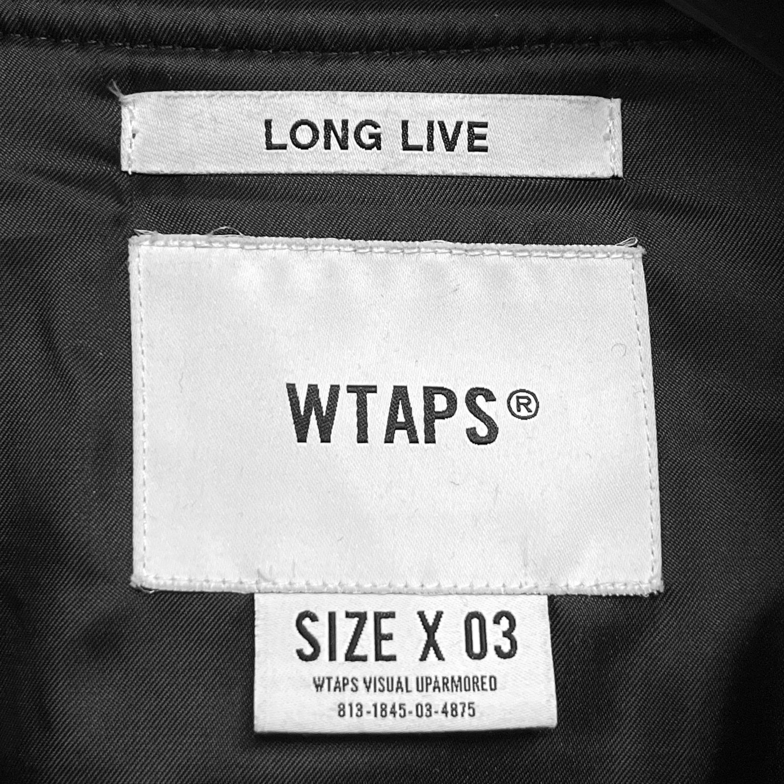 WTAPS｜ダブルタップス YT13/JACKET/SYNTHETIC シンセティックレザー 