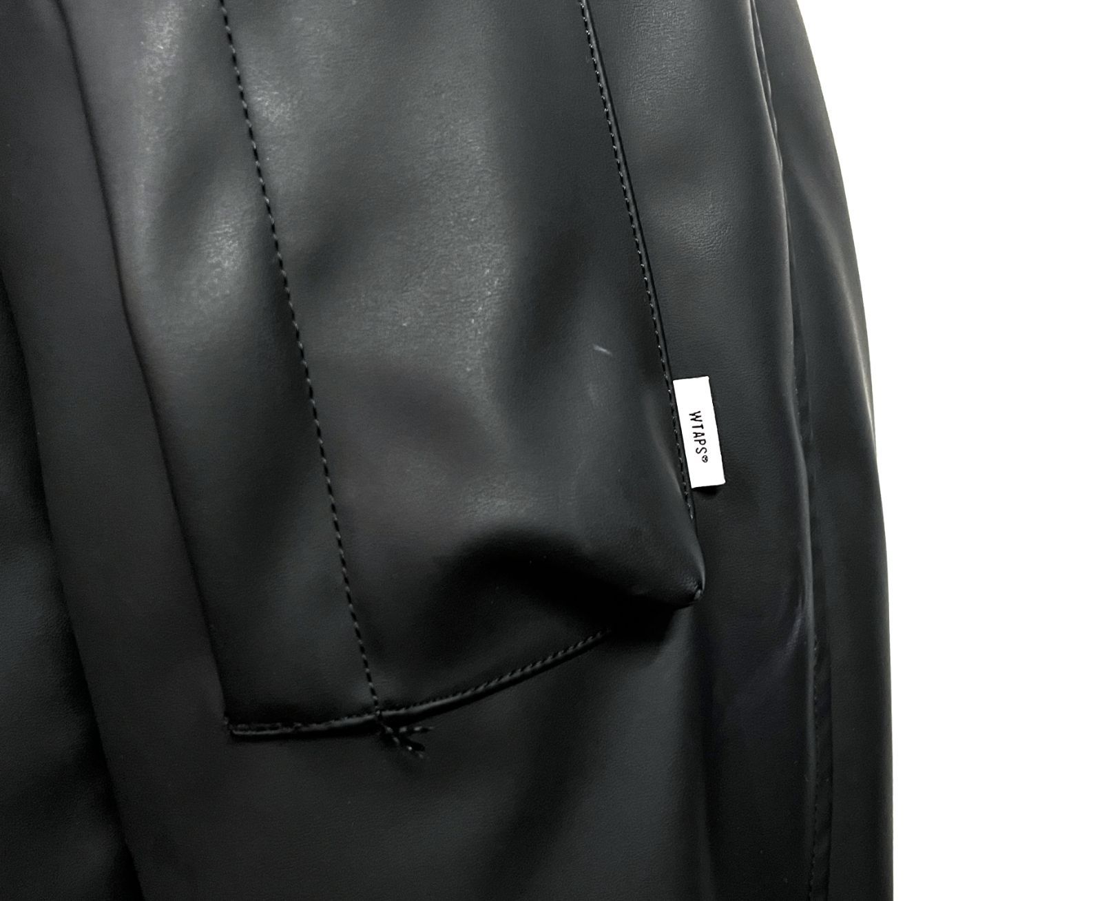 WTAPS｜ダブルタップス YT13/JACKET/SYNTHETIC シンセティックレザー 
