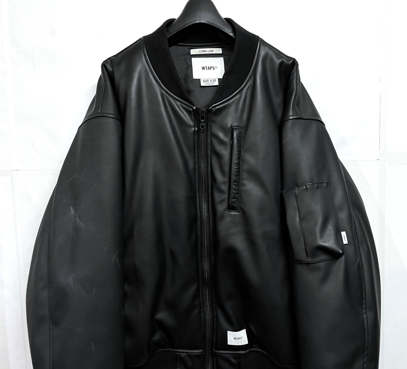 WTAPS｜ダブルタップス YT13/JACKET/SYNTHETIC シンセティックレザー