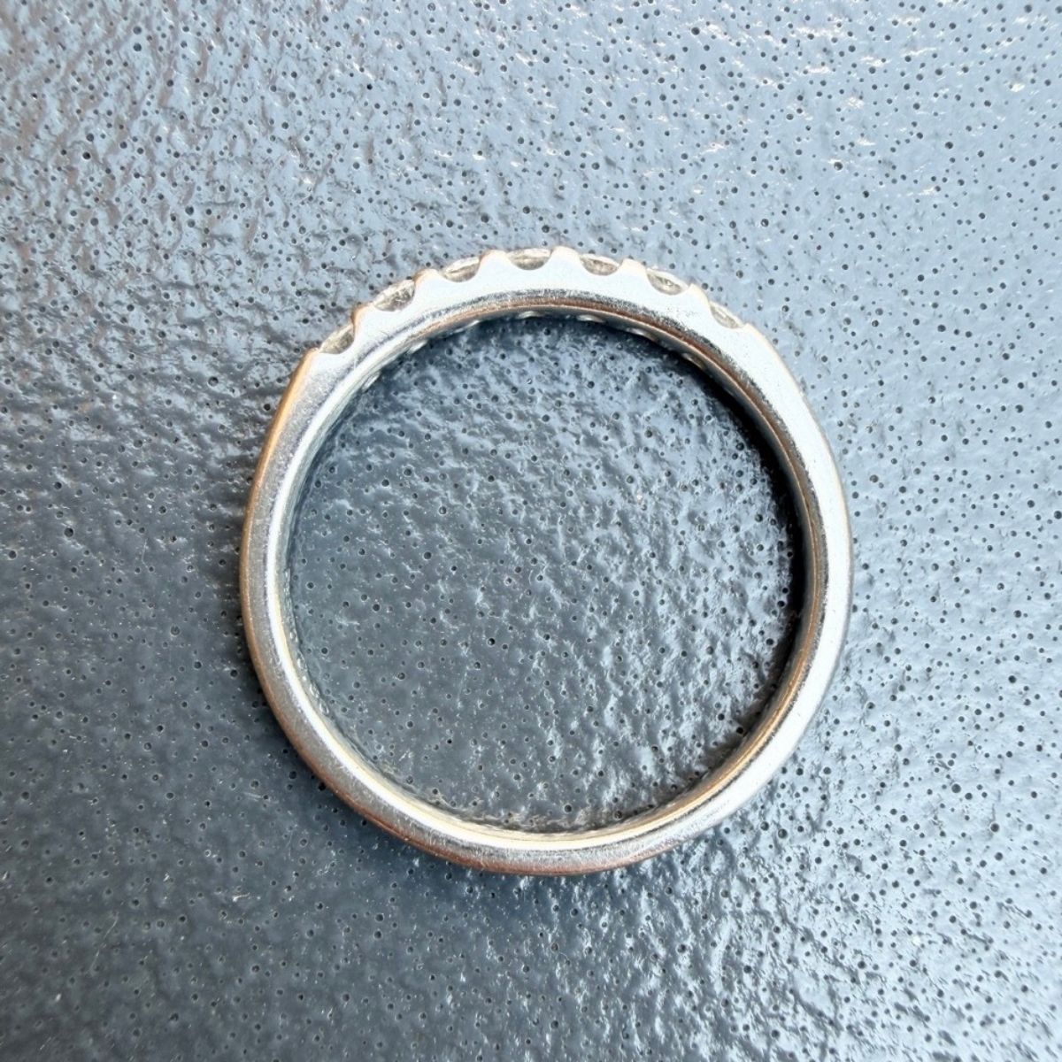 Pt900 ダイヤモンド0.30ct ハーフエタニティリング - メルカリ