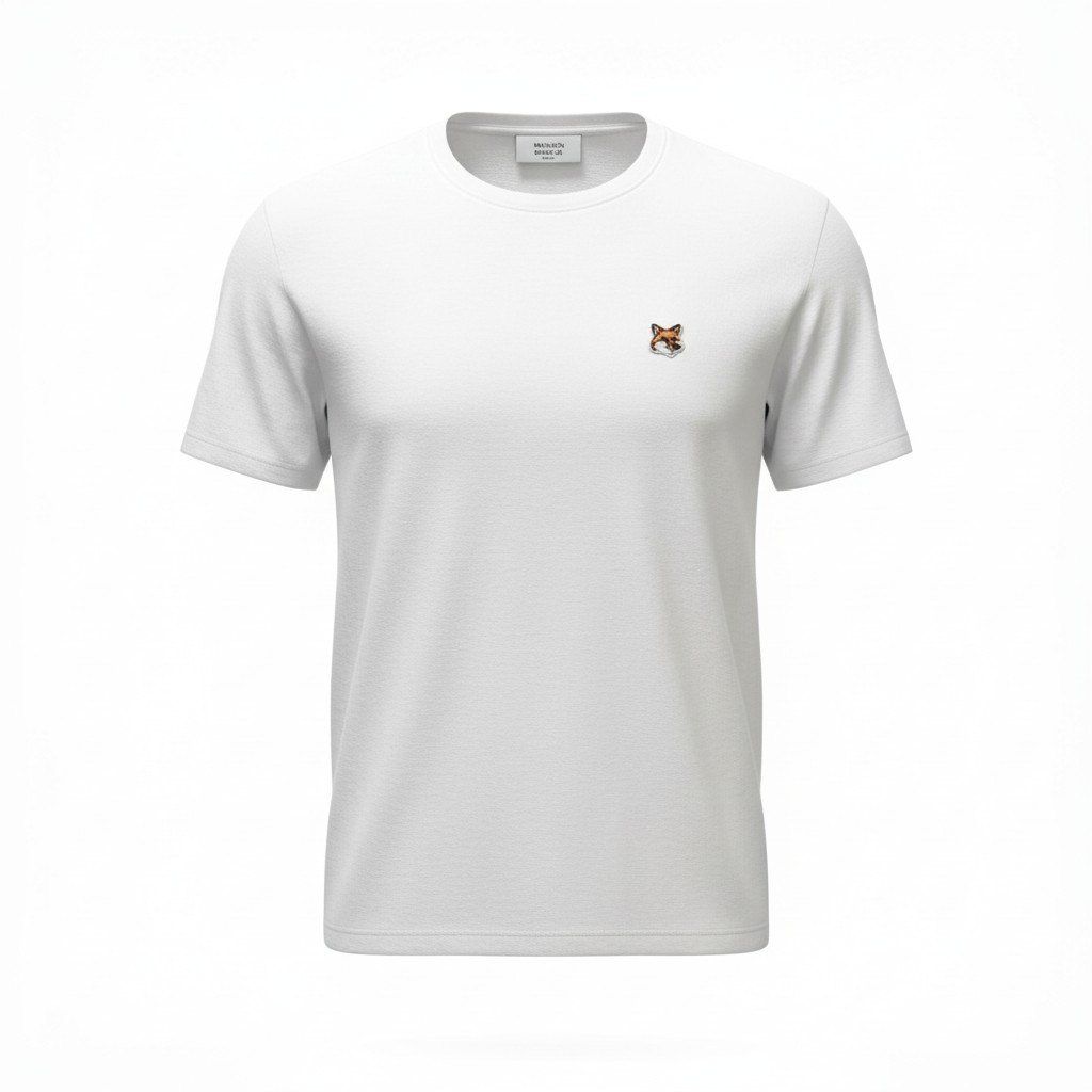 75c13 《美品》 MAISON KITSUNE メゾンキツネ フォックスヘッド 半袖T 