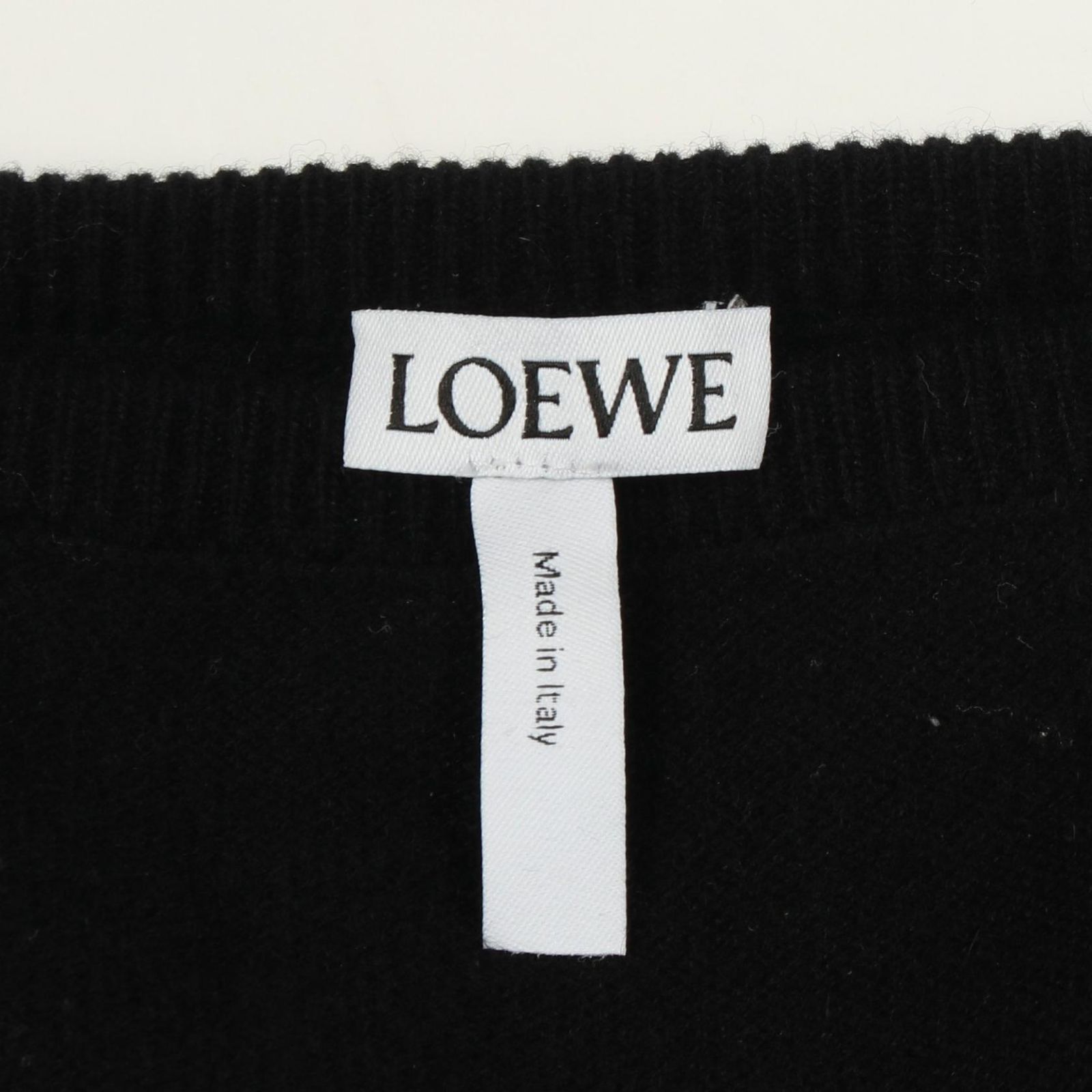 ロエベ LOEWE ニット レイヤード カシミヤ セーター レディース Used A