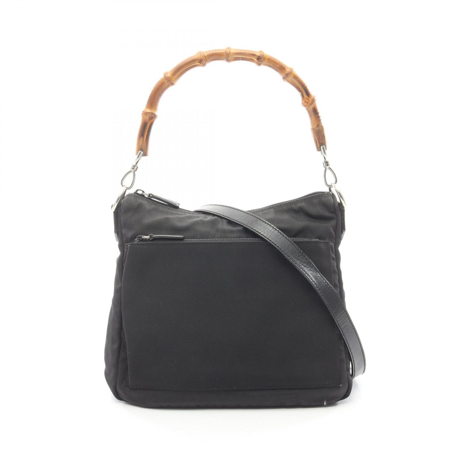 グッチ GUCCI ショルダーバッグ バンブー 000 8509 ブラック 