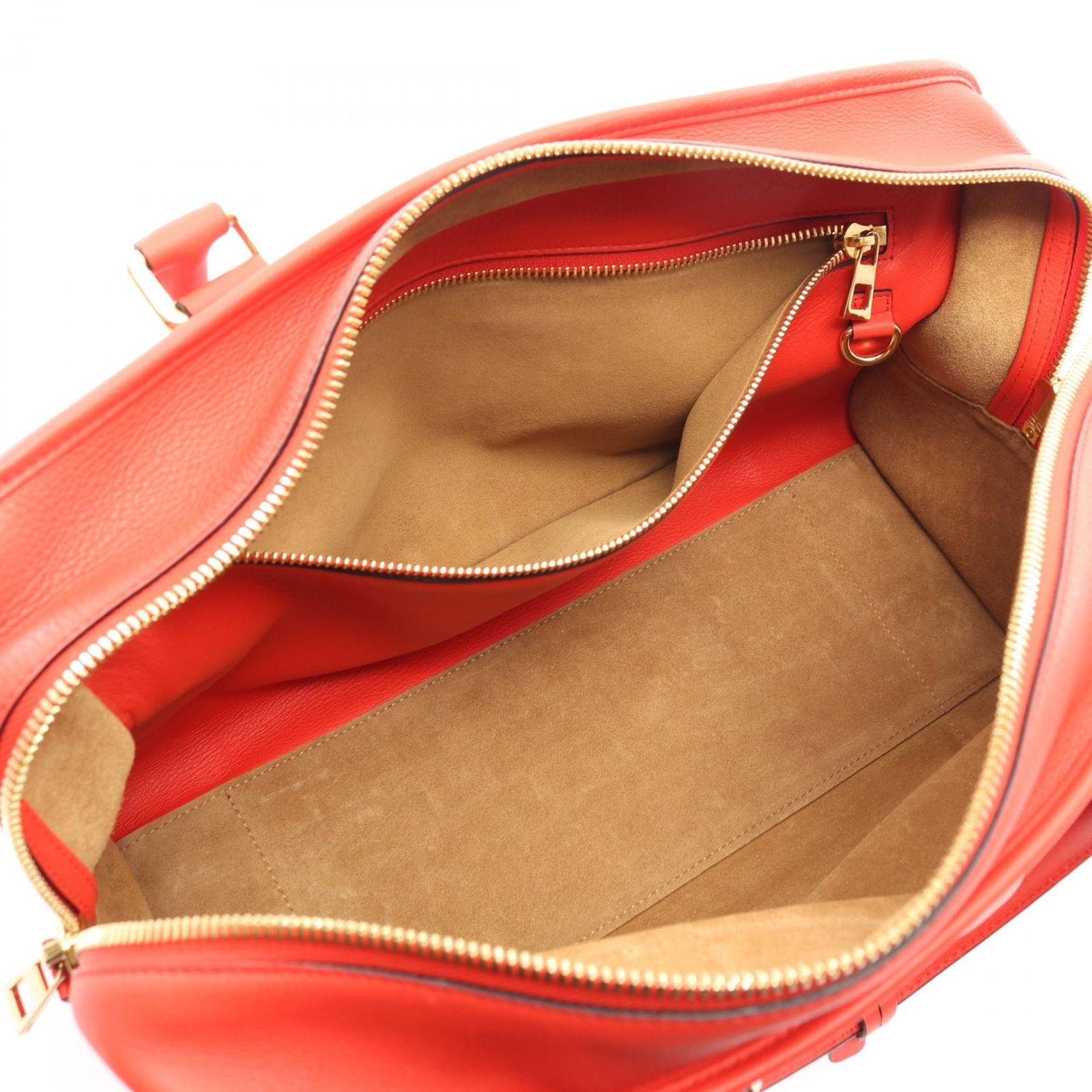 ロエベ LOEWE ハンドバッグ アマソナ36 352 30 N22 レッド レザー 