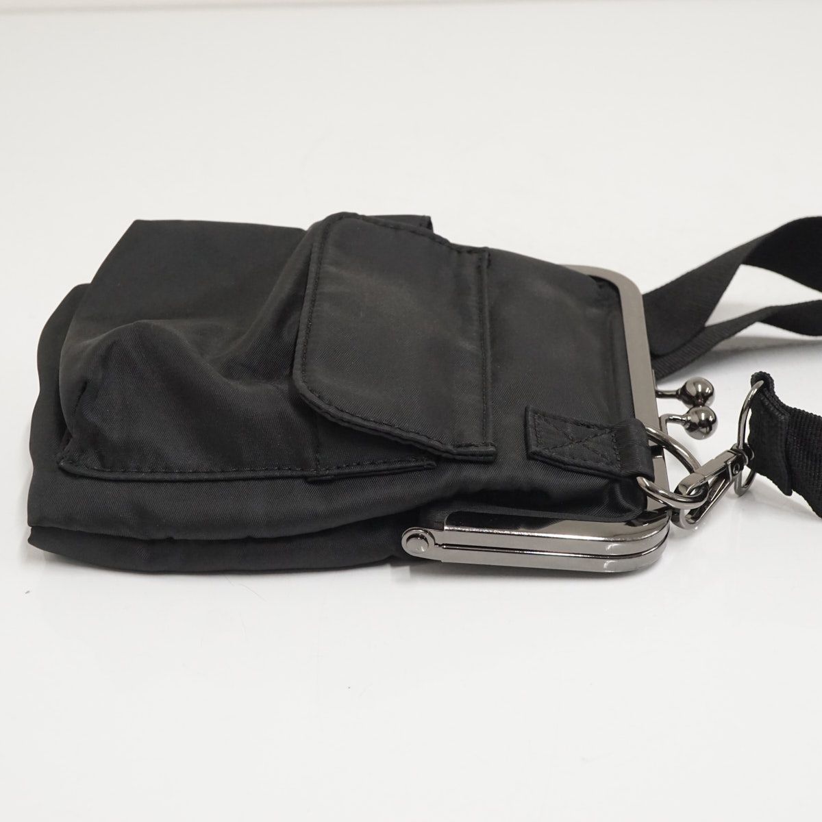 GroundY グラウンドワイ SHOULDER BAG WITH CLASP CLOSURE USED美品