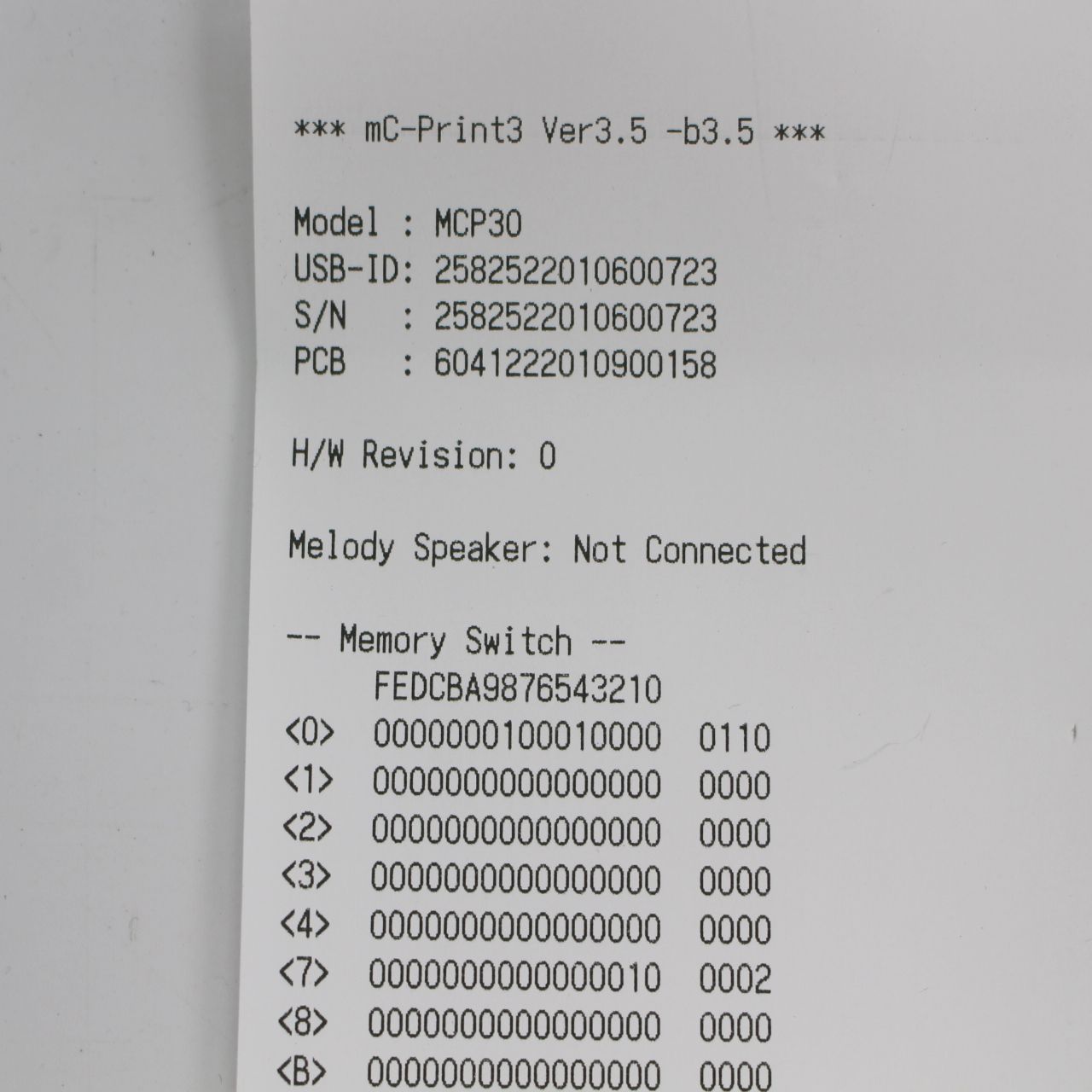 IS032)スター精密 mC-Print3 MCP30-WT-JP レシートプリンター - メルカリ