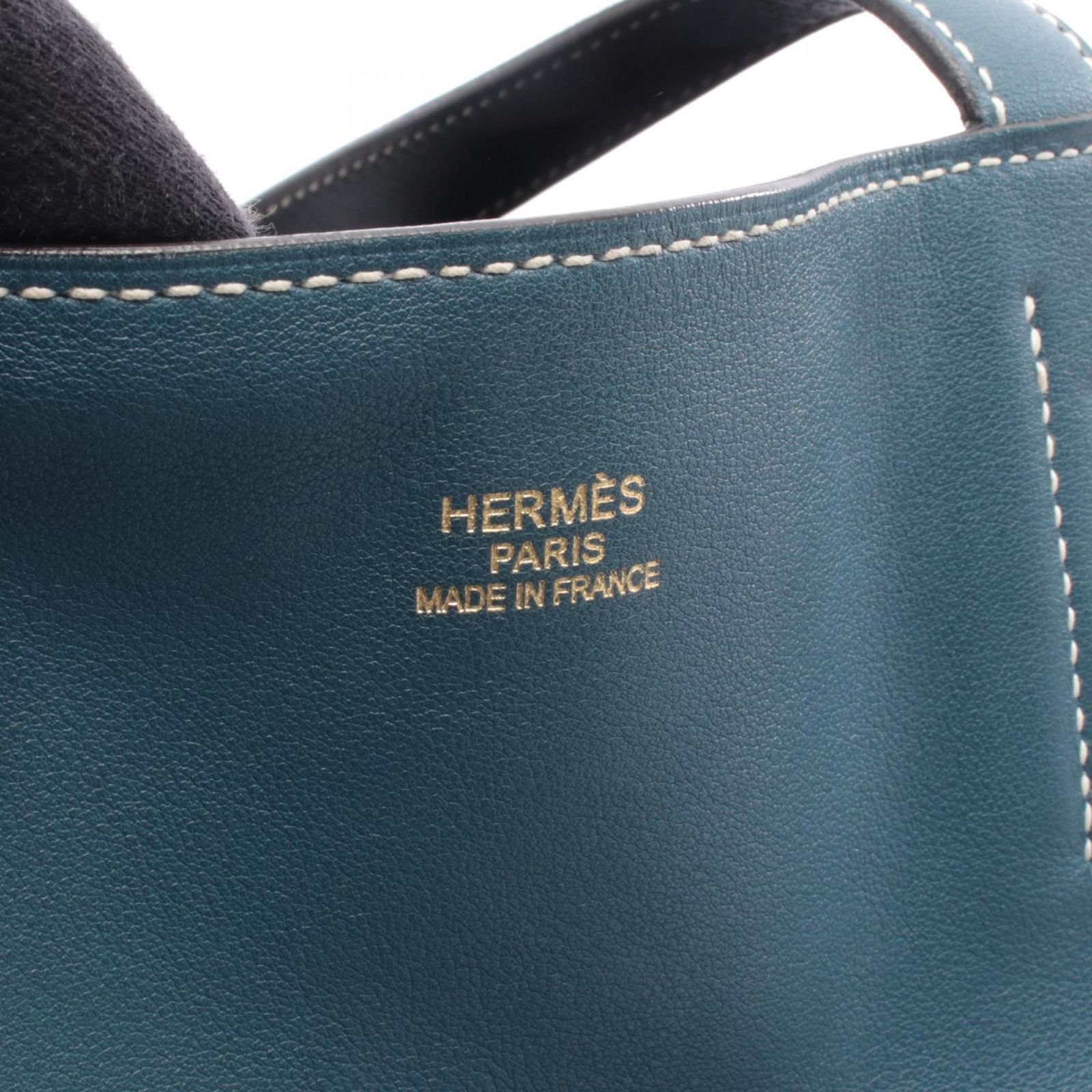 エルメス HERMES トートバッグ ドゥブルセンス28 ネイビー/ブルー 