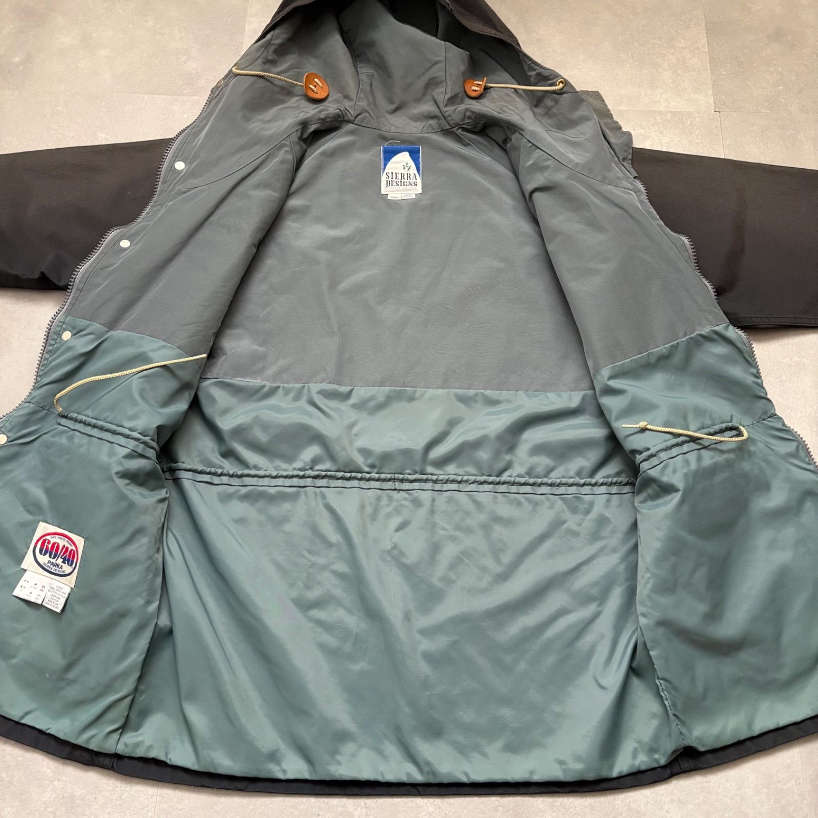 USA製 90s シェラデザイン 60/40クロス マウンテンパーカー 三本木タグ 