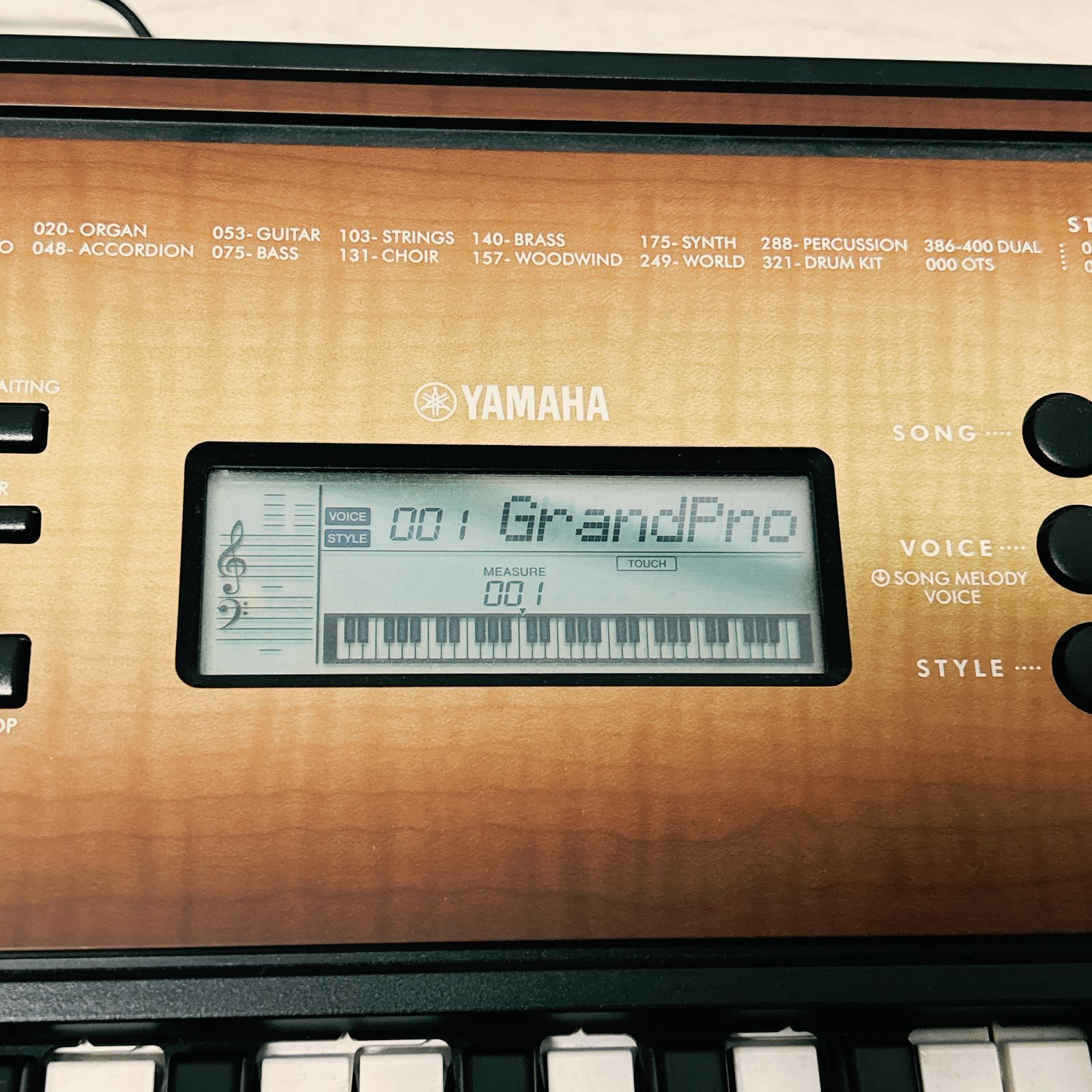 浜館63-29] YAMAHA ヤマハ ポータブル キーボード PSR-E360MA [中古品