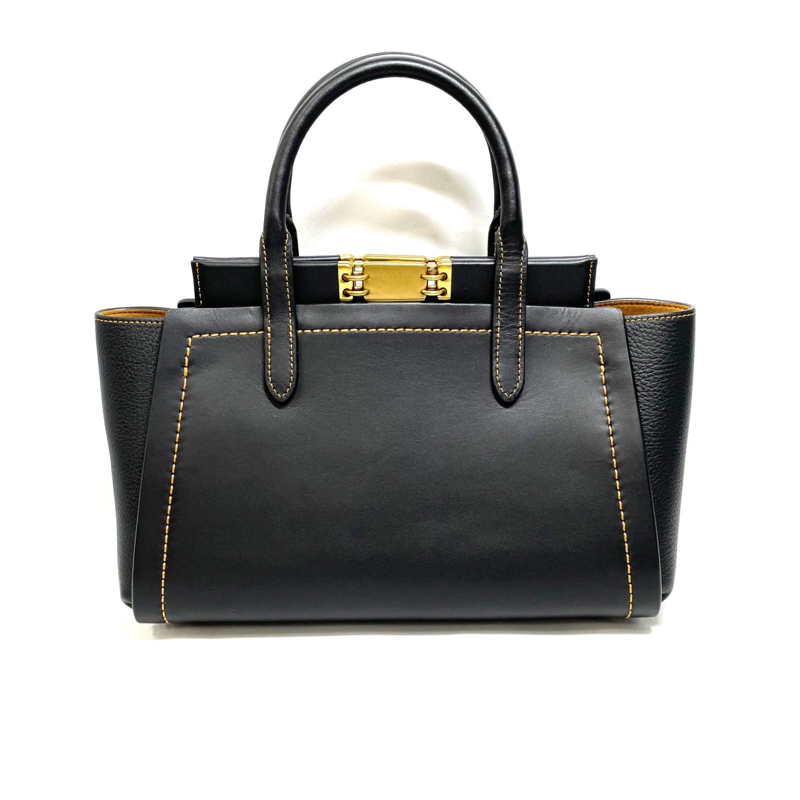 ABランク】 COACH コーチ トループキャリーオール 2WAY ハンドバッグ